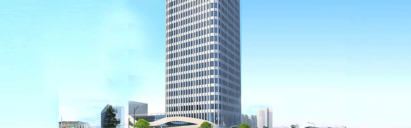 虎門港物流辦公樓石材玻璃幕墻設(shè)計(jì)施工